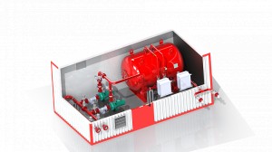Насосная станция пенного пожаротушения