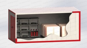 Склад пенообразователя и пожинвентаря