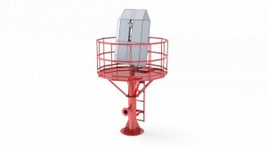 Лафетный противопожарный комплекс (ЛК-ПВУ) с теплозащитным экраном