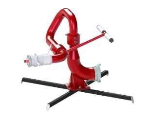 Лафетный ствол пожарный переносной