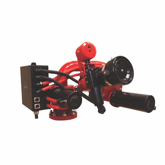 Ствол пожарный лафетный стационарный с дистанционным управлением КРФ-ЛСД - 1