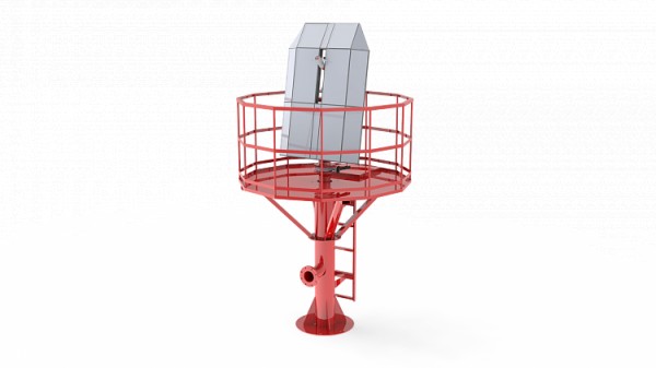 Лафетный противопожарный комплекс (ЛК-ПВУ) с теплозащитным экраном - 1