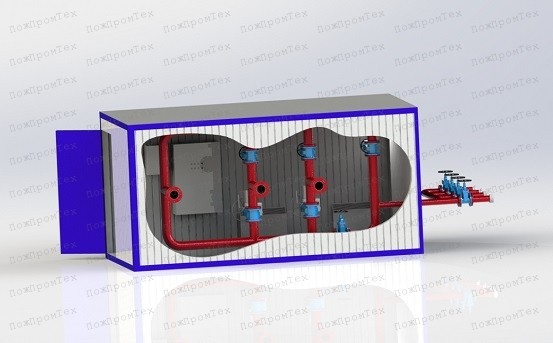Система водяного пожаротушения - 1